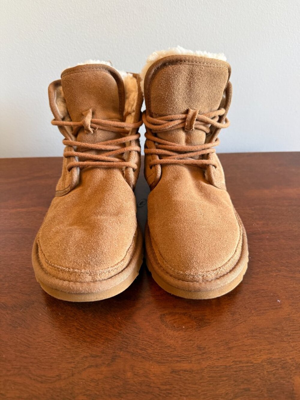 UGG Neumel Boots Men's Size 6 Chestnut Tan Suede Chukka Boots - Picture 5 of 7